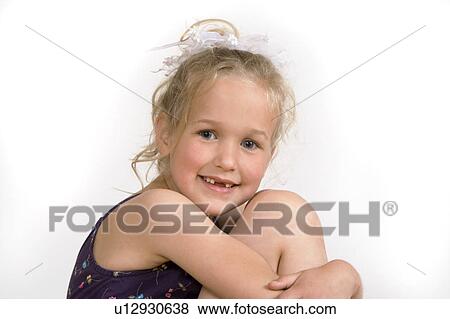 Stock Photo - Girl portrait. Fotosearch