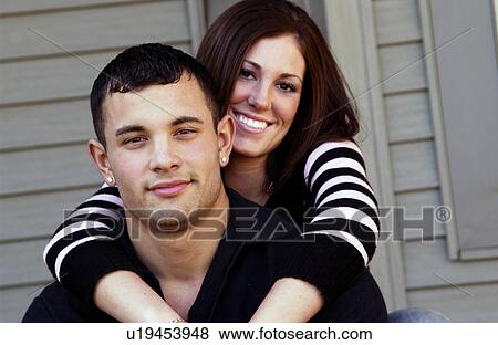 Young couple View Large Photo Image Stock Photo - Young couple. Fotosearch
