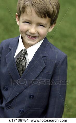 Boy in suit and tie View Large Photo Image Picture - Boy in suit and tie. Fotosearch