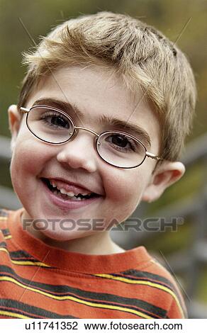Boy with eyeglasses View Large Photo Image Stock Image - Boy with eyeglasses. Fotosearch