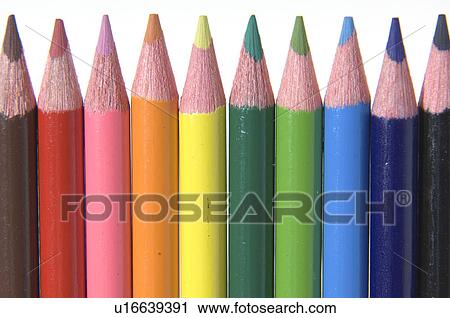 Colored pencils View Large Photo Image Stock Image - Colored pencils. Fotosearch