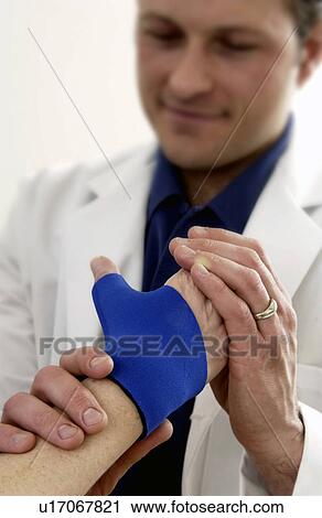 Woman having physical therapy View Large Photo Image Stock Image - Woman having physical therapy. Fotosearch