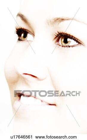 Woman's face View Large Photo Image Stock Image - Woman's face. Fotosearch