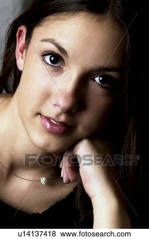 Young adult portrait View Large Photo Image Stock Photo - Young adult portrait. Fotosearch