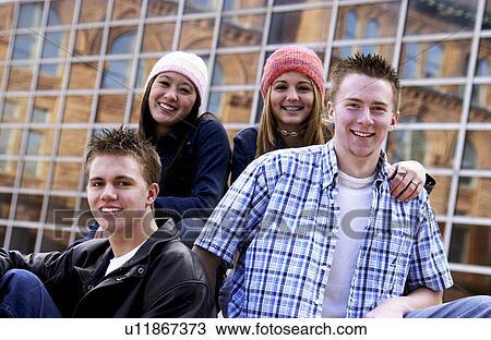 Group of young adults View Large Photo Image Stock Image - Group of young adults. Fotosearch