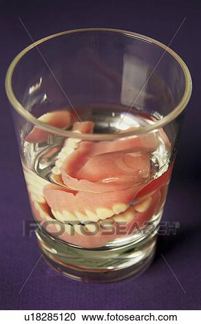 Stock Image - Dentures. Fotosearch