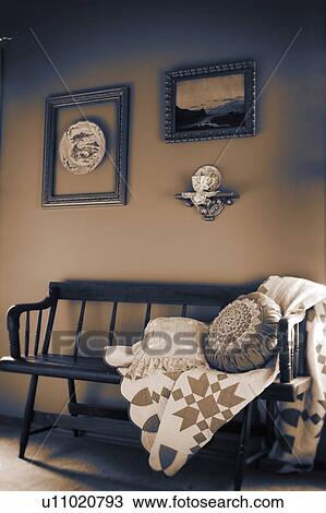 Stock Image - Bench. Fotosearch