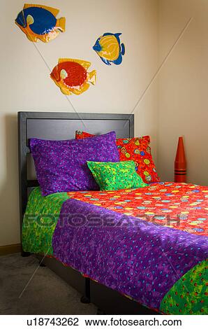 Stock Image - Childs room. Fotosearch