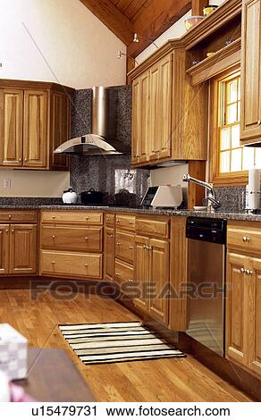 Kitchen View Large Photo Image Stock Image - Kitchen. Fotosearch