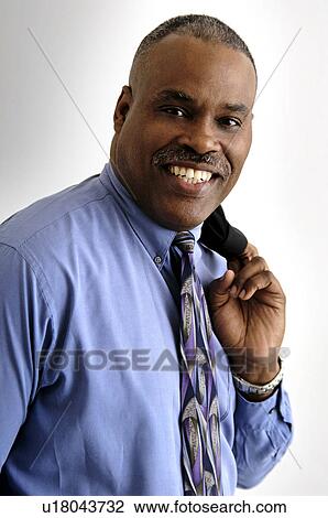 Stock Image - African American businessman. Fotosearch
