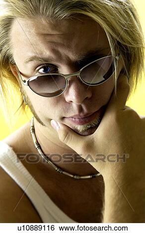 Close up of guy View Large Photo Image Stock Photograph - Close up of guy. Fotosearch