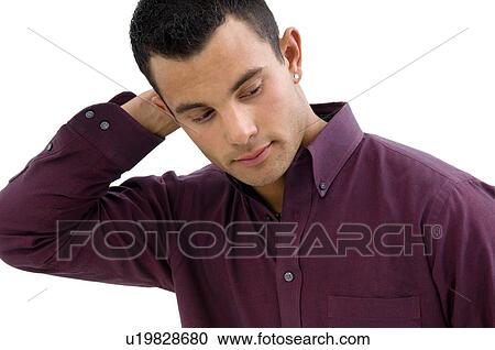 Young man portrait View Large Photo Image Stock Image - Young man portrait. Fotosearch