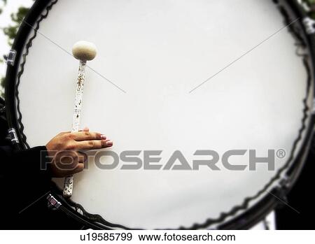 Student in parade playing bass drum View Large Photo Image Stock Photo - Student in parade playing bass drum. Fotosearch