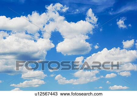 Stock Image - Cloud pattern. Fotosearch