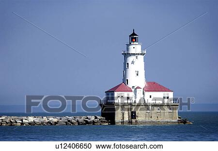 Stock Image - Lighthouse. Fotosearch