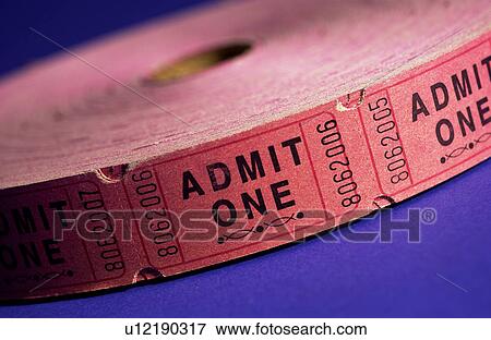 Stock Photo - Pile of tickets. Fotosearch