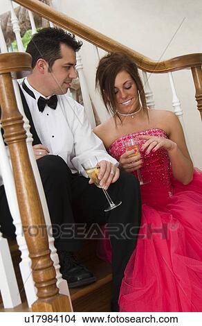 Young adults dressed in formal View Large Photo Image Picture - Young adults dressed in formal. Fotosearch