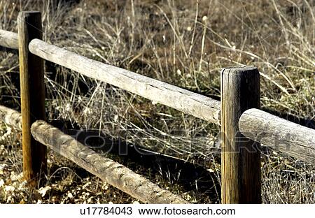 Wooden Fence View Large Photo Image Stock Image - Wooden Fence. Fotosearch