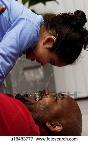 Stock Photo - Father and daughter. Fotosearch
