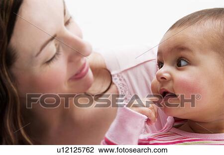 Stock Image - Mother and daughter. Fotosearch