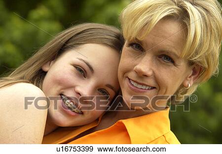 Mother and daughter View Large Photo Image Stock Photo - Mother and daughter. Fotosearch
