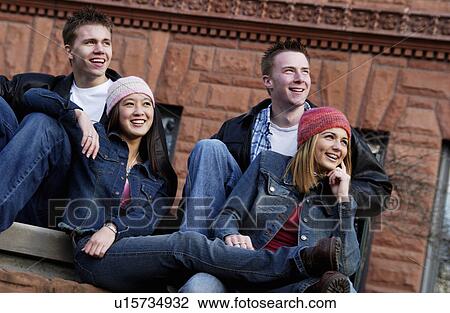 Group of young adults View Large Photo Image Stock Image - Group of young adults. Fotosearch