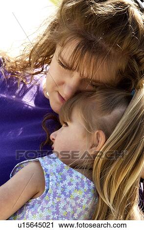 Stock Image - Mother and child. Fotosearch