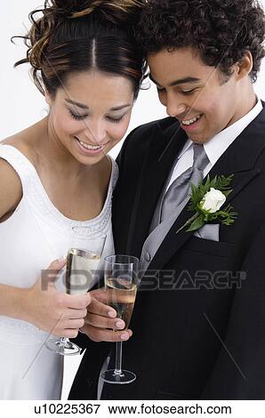 Bride and Groom View Large Photo Image Stock Photo - Bride and Groom. Fotosearch