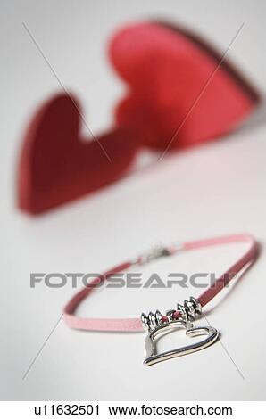 Heart necklace View Large Photo Image Stock Image - Heart necklace. Fotosearch