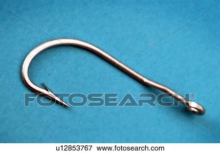 Stock Photo - A fishing hook. Fotosearch