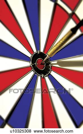 Stock Photo - Dartboard. Fotosearch