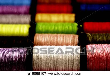 Spools of thread pattern View Large Photo Image Stock Photo - Spools of thread pattern. Fotosearch