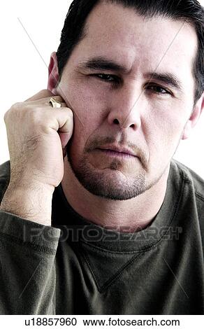Stock Image - Hispanic man. Fotosearch
