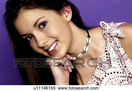 Stock Photography - Young adult portrait. Fotosearch