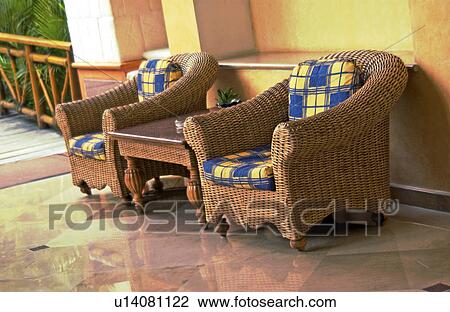 Stock Image - Hotel lobby. Fotosearch