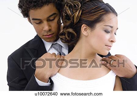 Stock Image - Bride and Groom. Fotosearch