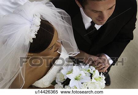 Stock Photography - Bride and groom. Fotosearch