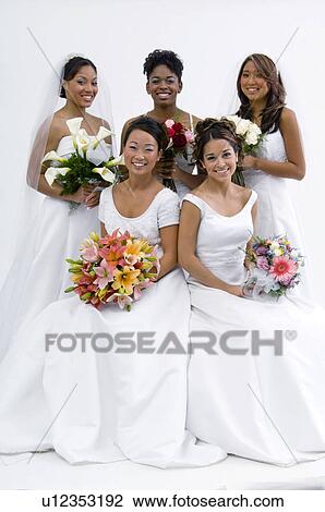 Stock Image - Brides. Fotosearch