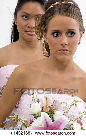 Stock Photo - Bridesmaids. Fotosearch