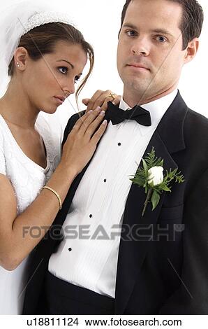 Bride and groom portrait View Large Photo Image Picture - Bride and groom portrait. Fotosearch