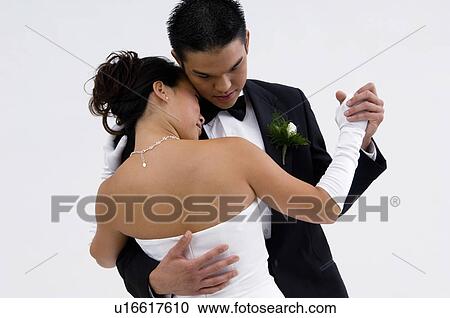 Stock Image - Bride and Groom. Fotosearch
