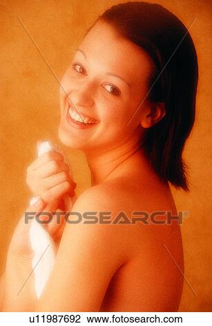 Stock Image - Beauty & Couple, Beauty, Shape, Adorable, Person, Beautiful, Swimming Suit. Fotosearch