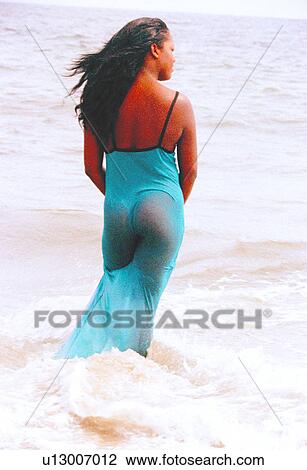 Stock Image - Feme, People, Figure, Woman, Beautiful, Western Women, Female. Fotosearch