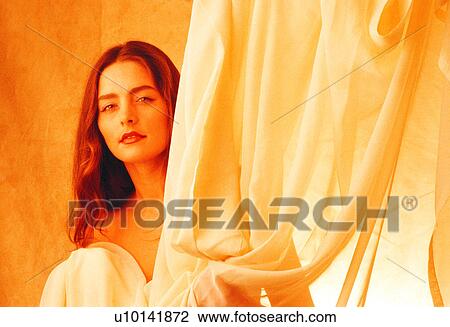 Stock Image - Western Woman, Women, Person, Beautiful, Love, Beauty & Couple. Fotosearch