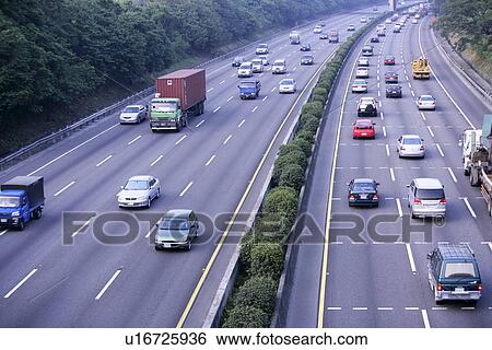 Stock Photograph - Operating, Wagon, Outdoors, Transportation, Outside, Street. Fotosearch