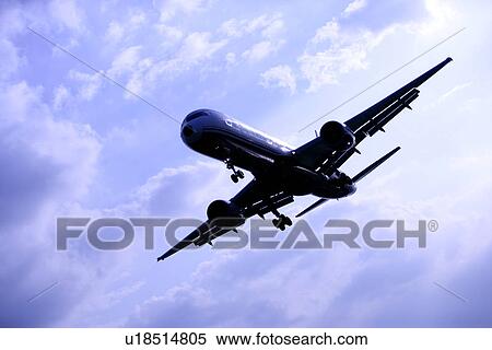 Stock Photography - Ride, Sky, Vehicles, Flying, Dayti, Transportation, Aircraft. Fotosearch