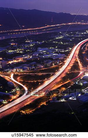 Traffic, Outside, Transit, Transportation, Outdoors, Dusk, Driving View Large Photo Image Stock Photography - Traffic, Outside, Transit, Transportation, Outdoors, Dusk, Driving. Fotosearch