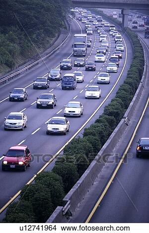 Vehicles, Daytim, Day, Automobiles, Drive, Street View Large Photo Image Picture - Vehicles, Daytim, Day, Automobiles, Drive, Street. Fotosearch