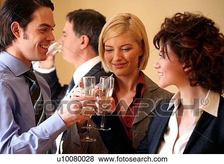Office party View Large Photo Image Stock Photo - Office party. Fotosearch