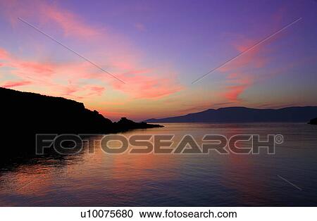 Stock Image - Mountain landscape, Pavliani, Greece. Fotosearch